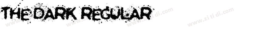 the dark Regular字体转换 the dark Regular字体转换